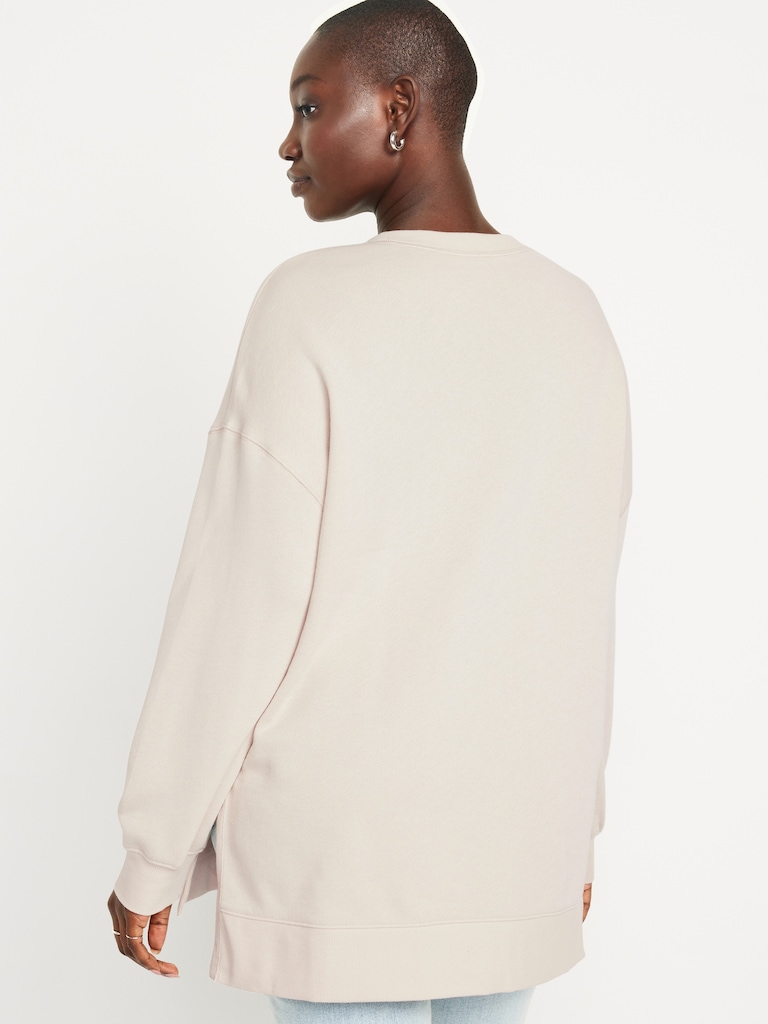 SoComfy Relaxed Tunic Sweatshirt