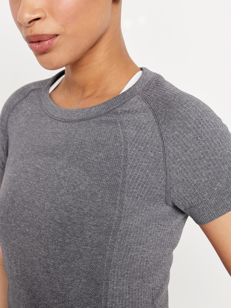 Fluid Seamless Fitted T-Shirt
