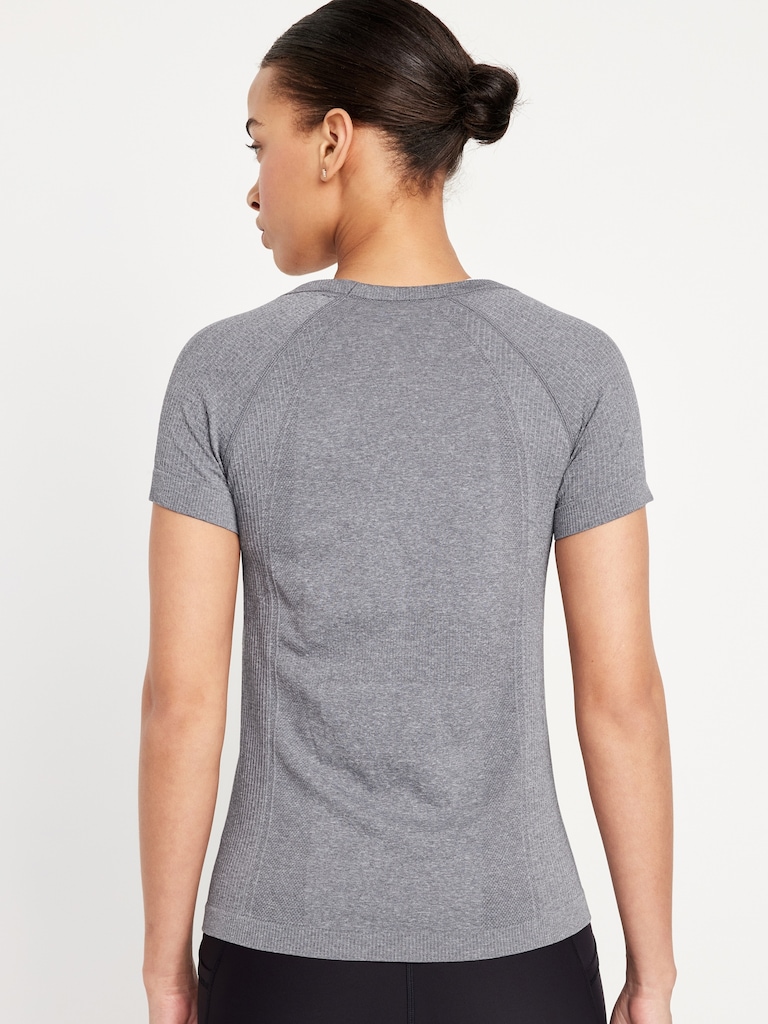 Fluid Seamless Fitted T-Shirt