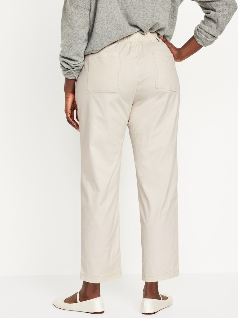 High-Waisted OGC Chino Tapered Straight Pants