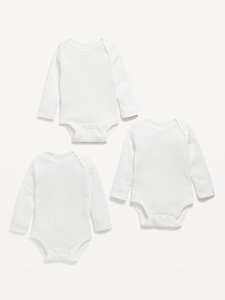 Unisex Bodysuit 3-Pack for Baby