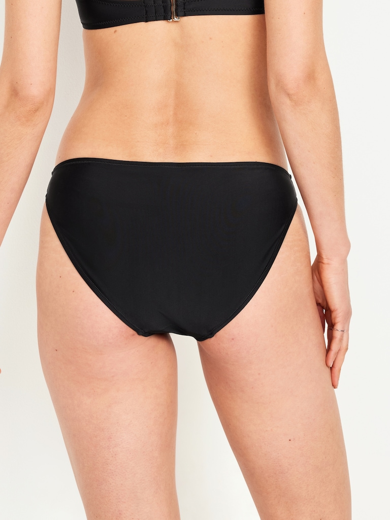 Low-Rise Classic Bikini Swim Bottoms