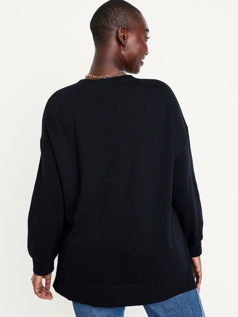 SoComfy Relaxed Tunic Sweatshirt