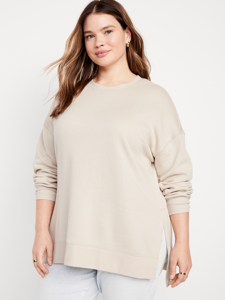 SoComfy Relaxed Tunic Sweatshirt