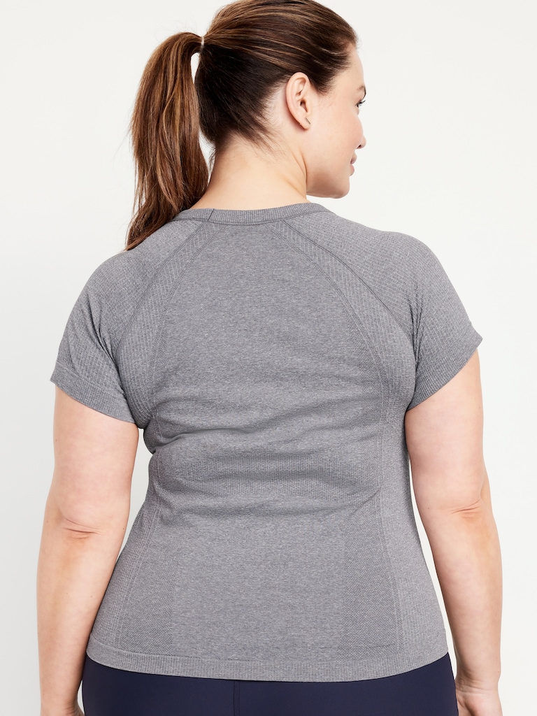 Fluid Seamless Fitted T-Shirt