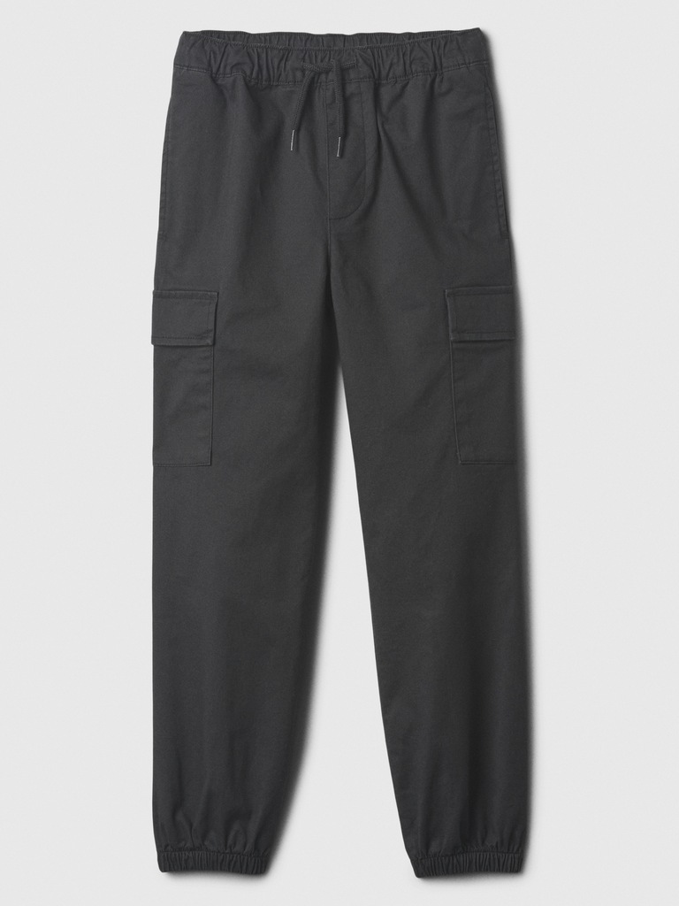Kids Twill Cargo Joggers