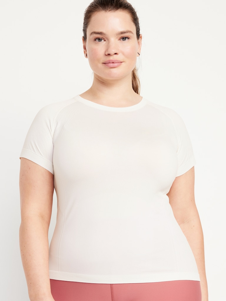Fluid Seamless Fitted T-Shirt