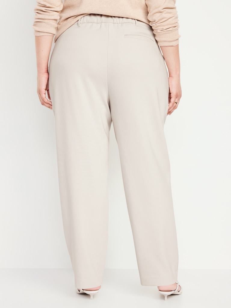 Extra High-Waisted Relaxed Slim Taylor Pants