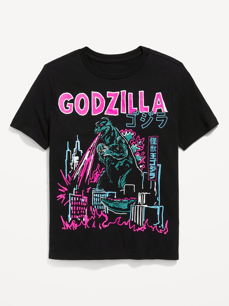 Godzilla™ Gender-Neutral Graphic T-Shirt for Kids