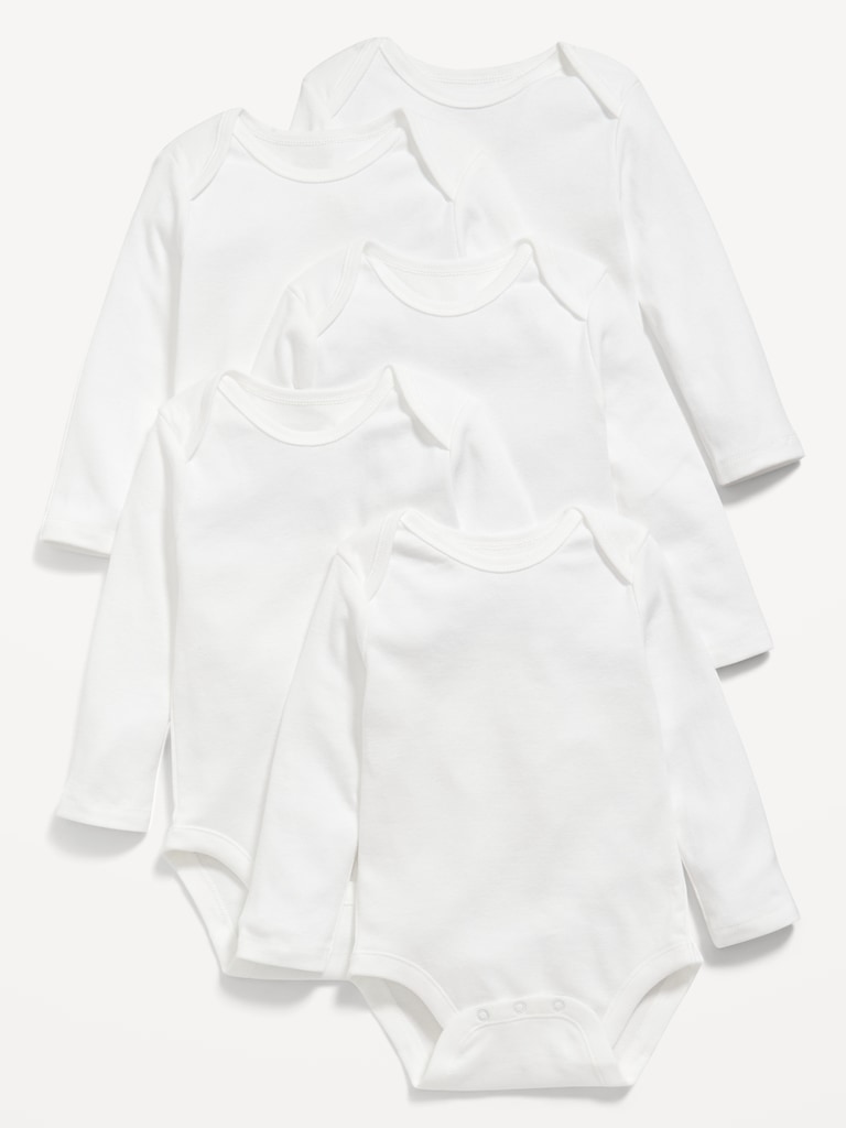 Unisex Bodysuit 5-Pack for Baby