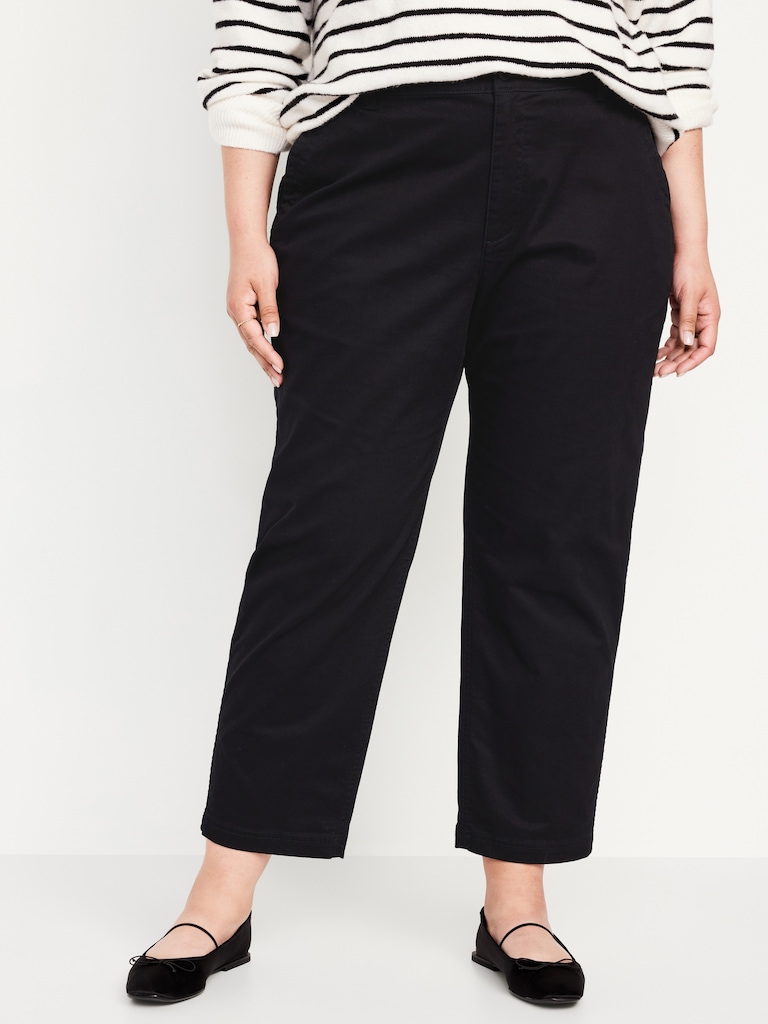 High-Waisted OGC Chino Tapered Straight Pants