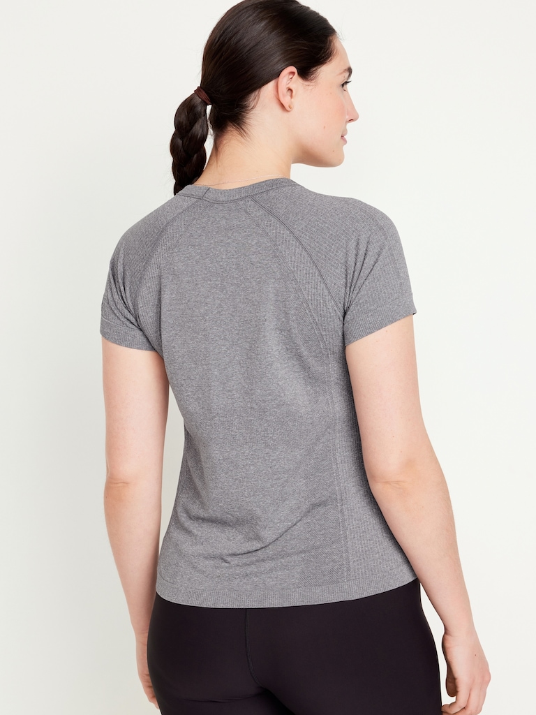 Fluid Seamless Fitted T-Shirt