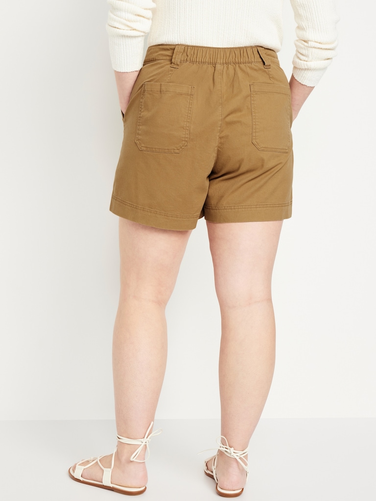 High-Waisted OGC Chino Shorts -- 5-inch inseam