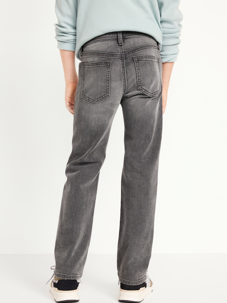 Straight-Leg Built-In Flex Jeans for Boys