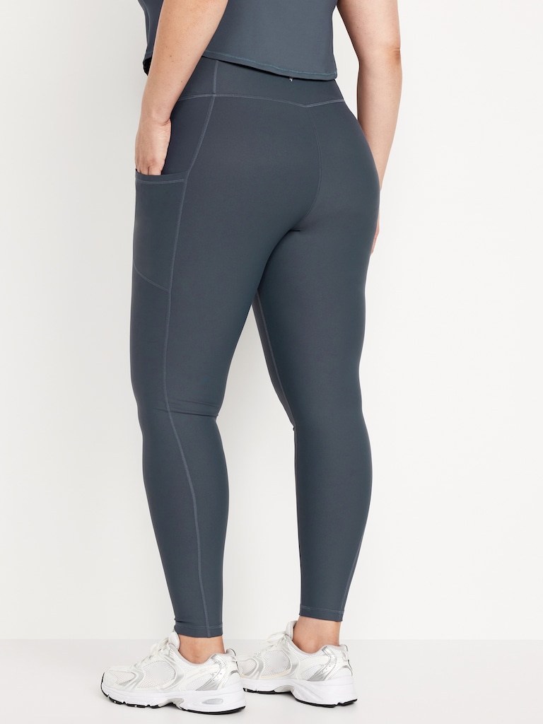 High-Waisted PowerSoft Full-Length Pocket Leggings
