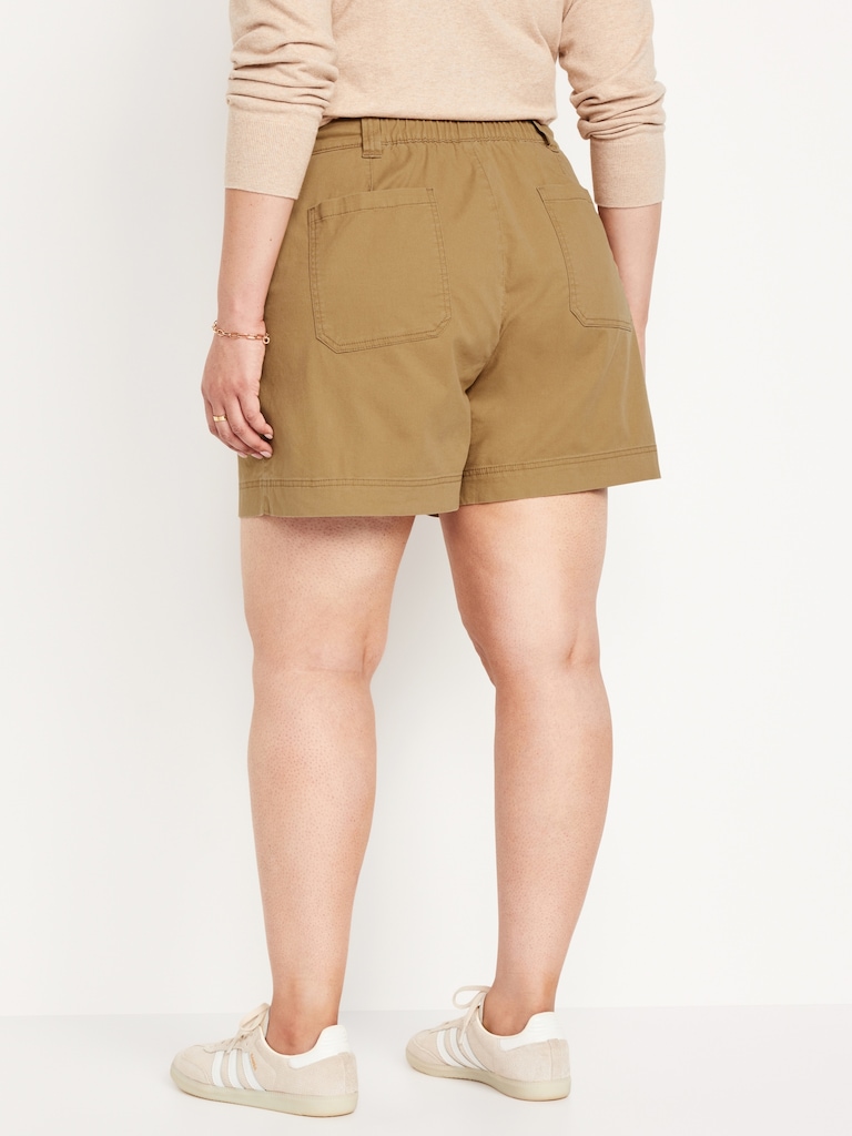 High-Waisted OGC Chino Shorts -- 5-inch inseam