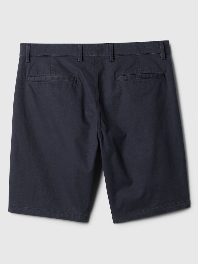 9" Essential Khaki Shorts