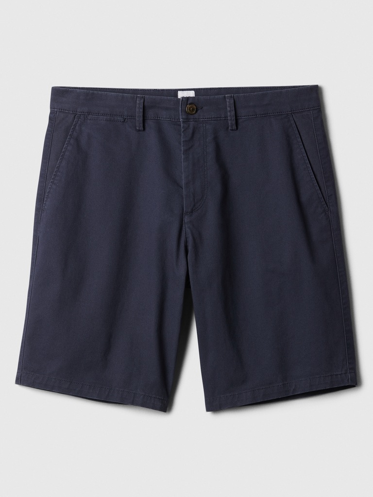9" Essential Khaki Shorts