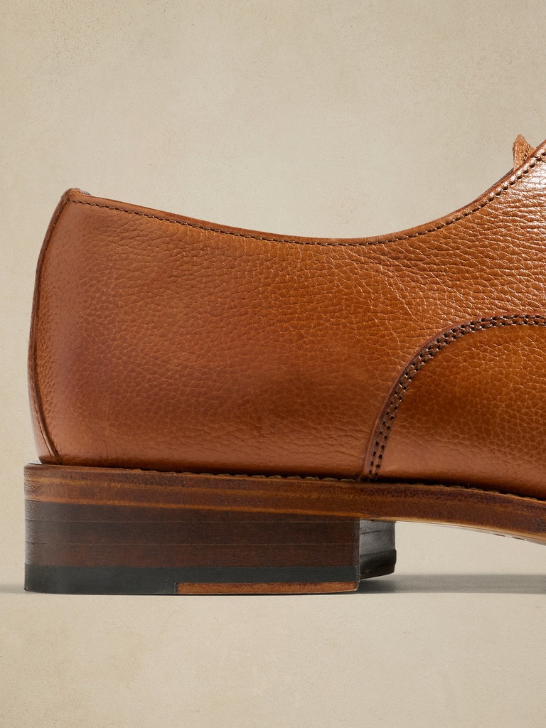 Mesi Leather Cap-Toe Oxford