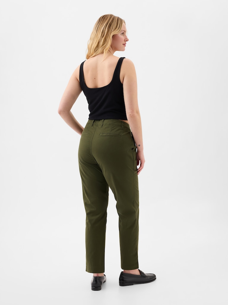 Mid Rise Downtown Khakis