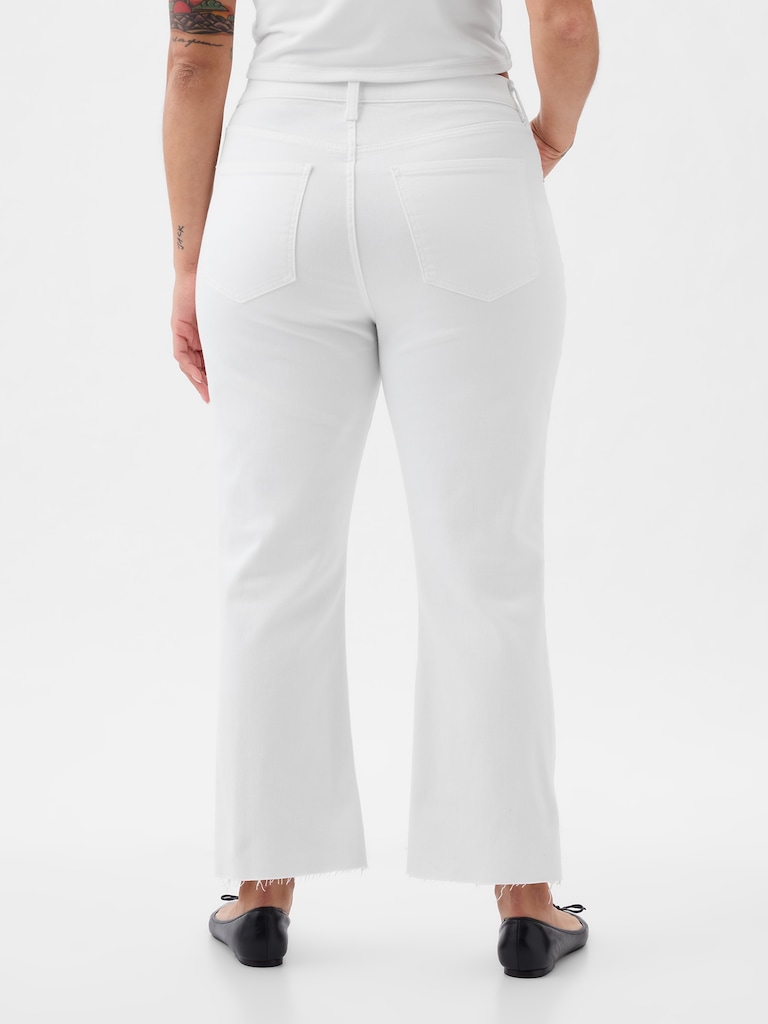 High Rise Kick Fit Jeans