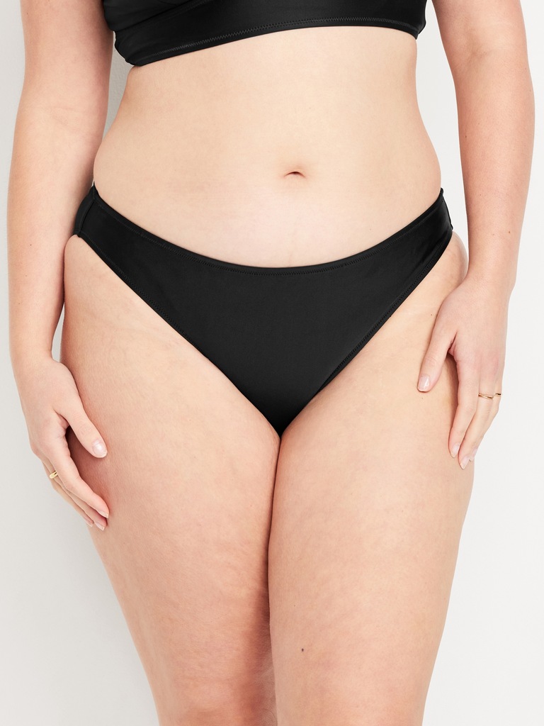 Low-Rise Classic Bikini Swim Bottoms