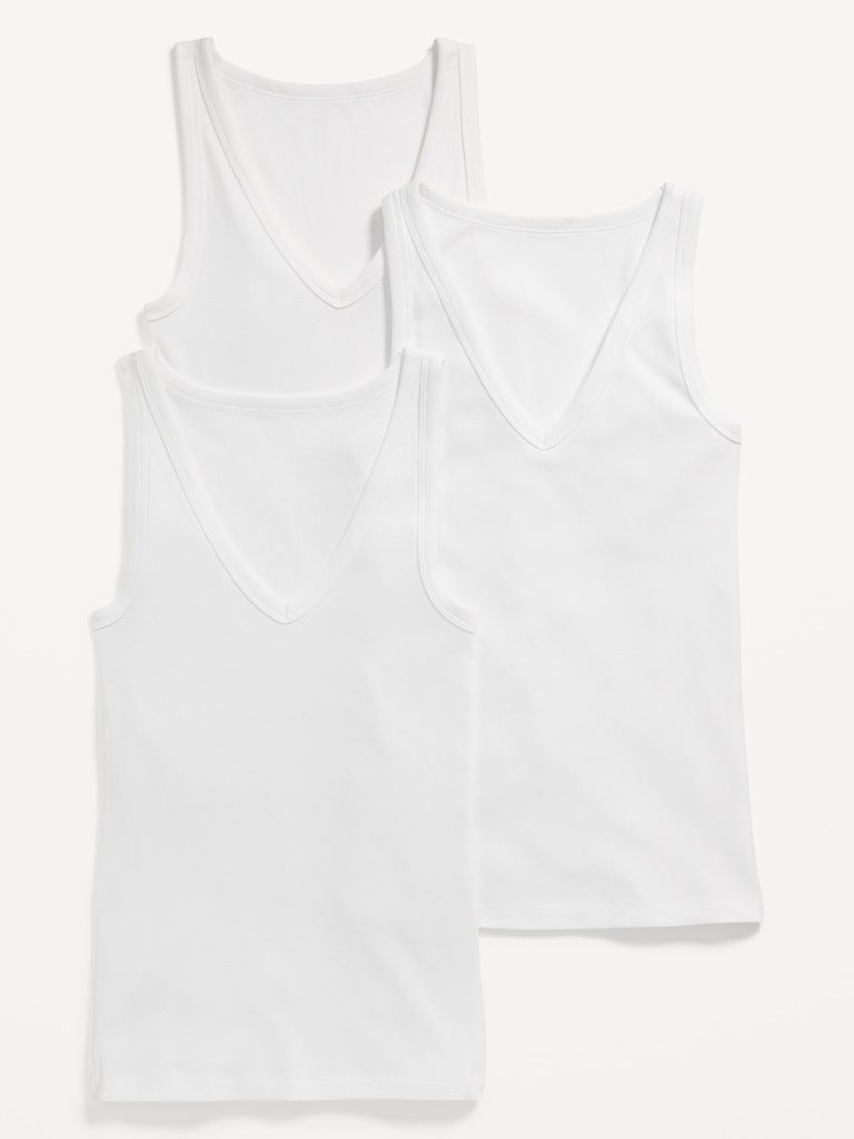 Camisole à superposer à col en V pour Femme (paquet de 3)