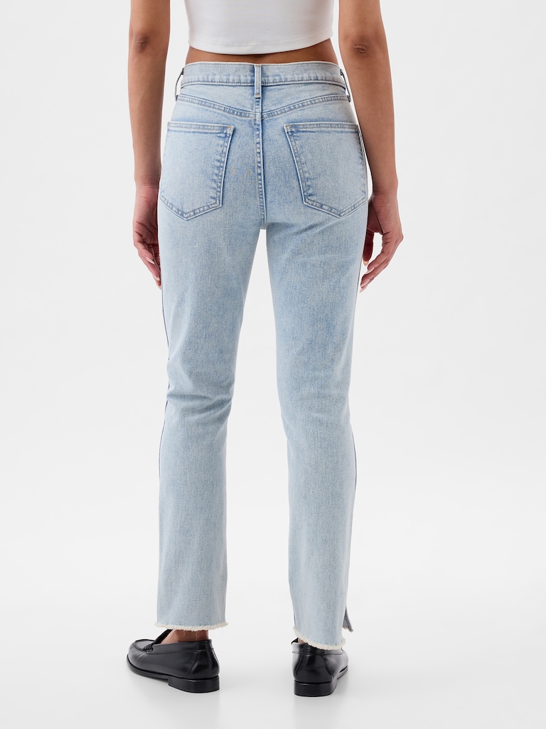 High Rise Vintage Slim Jeans