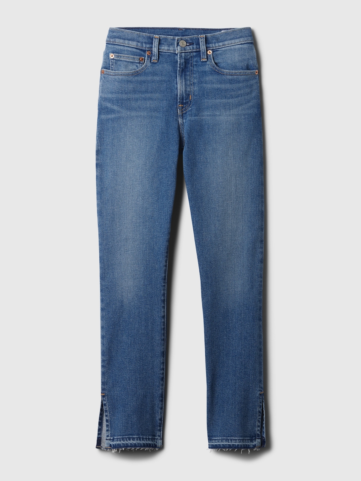 Mid Rise Vintage Slim Jeans