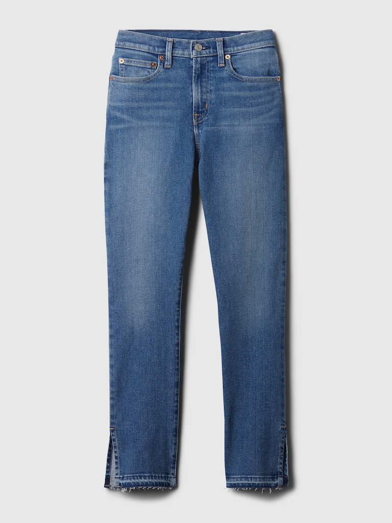 Mid Rise Vintage Slim Jeans