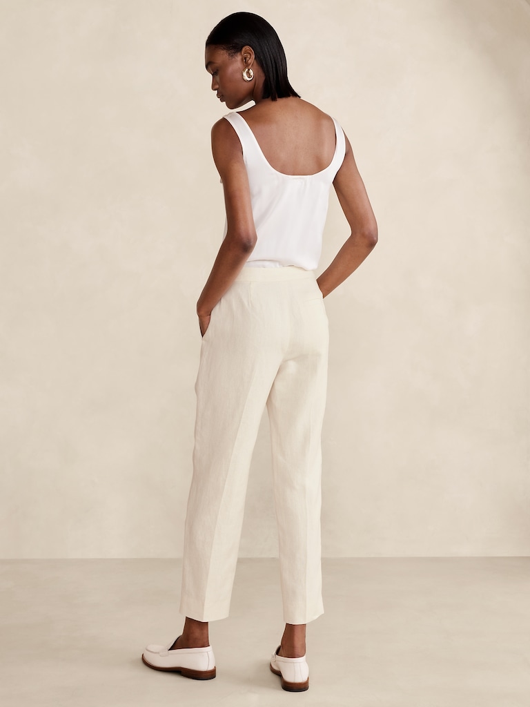 Lina Slim Linen Pant