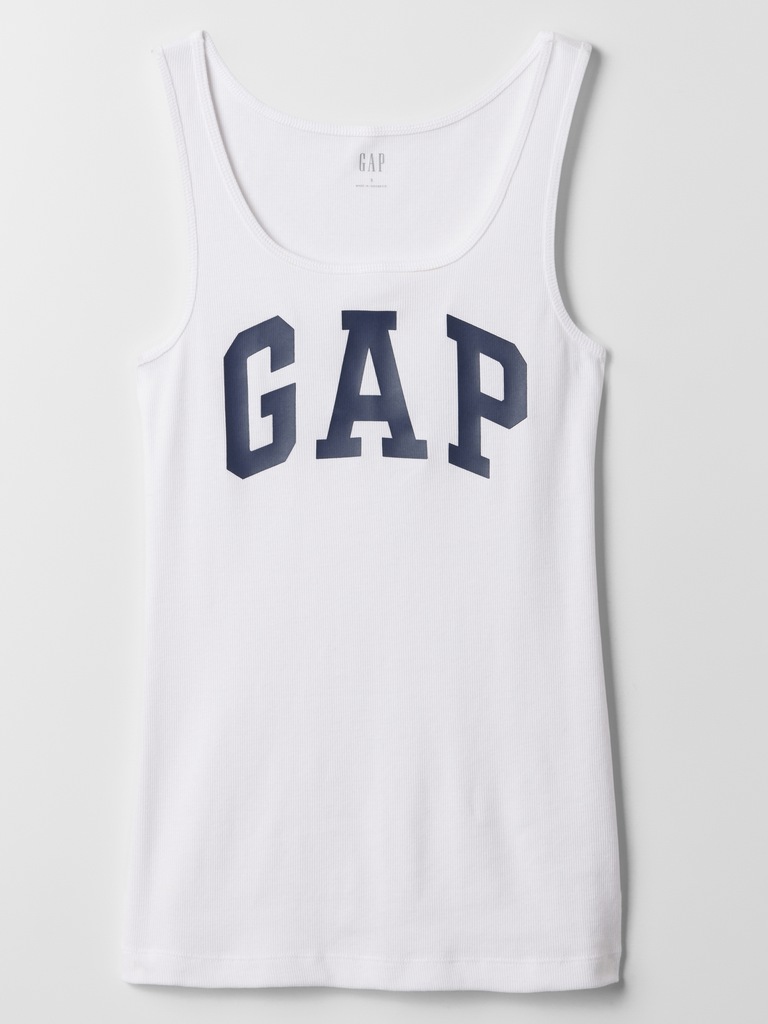 Gap Logo Ribbed Tank Top