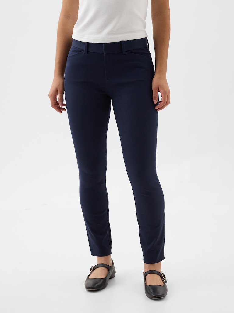 Skinny Ankle Pants in Bi-Stretch