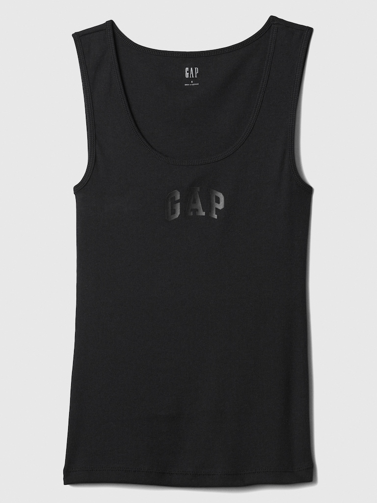 Gap Logo Ribbed Tank Top