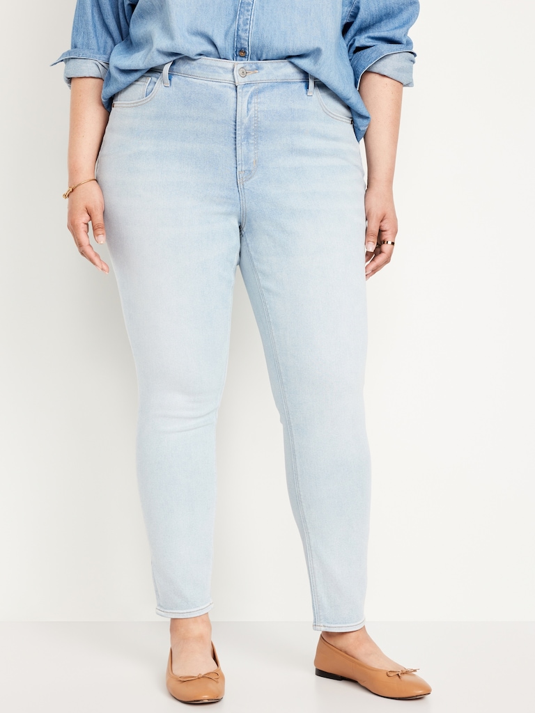 High-Waisted Rockstar Super-Skinny Jeans