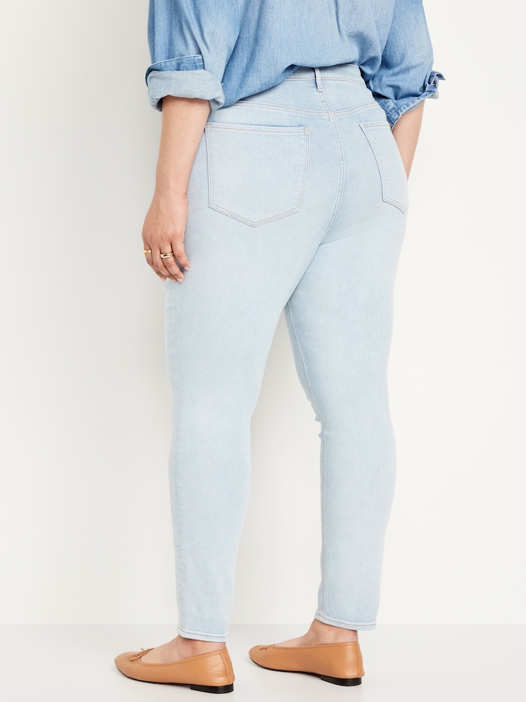 High-Waisted Rockstar Super-Skinny Jeans