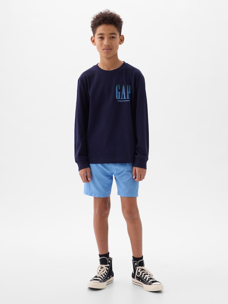 Kids Quick-Dry Lined Shorts