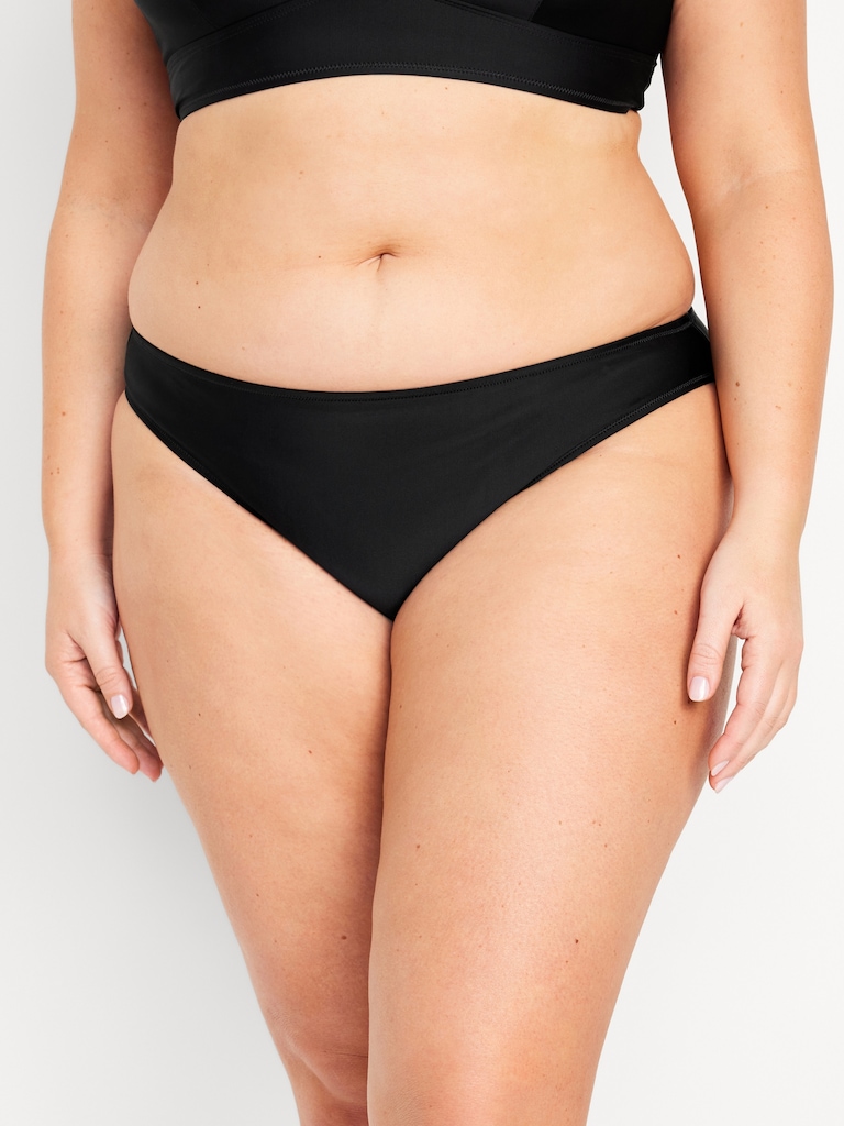 Low-Rise Classic Bikini Swim Bottoms