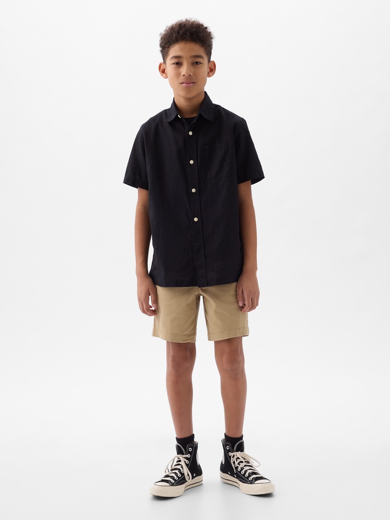 Kids Linen-Cotton Shirt