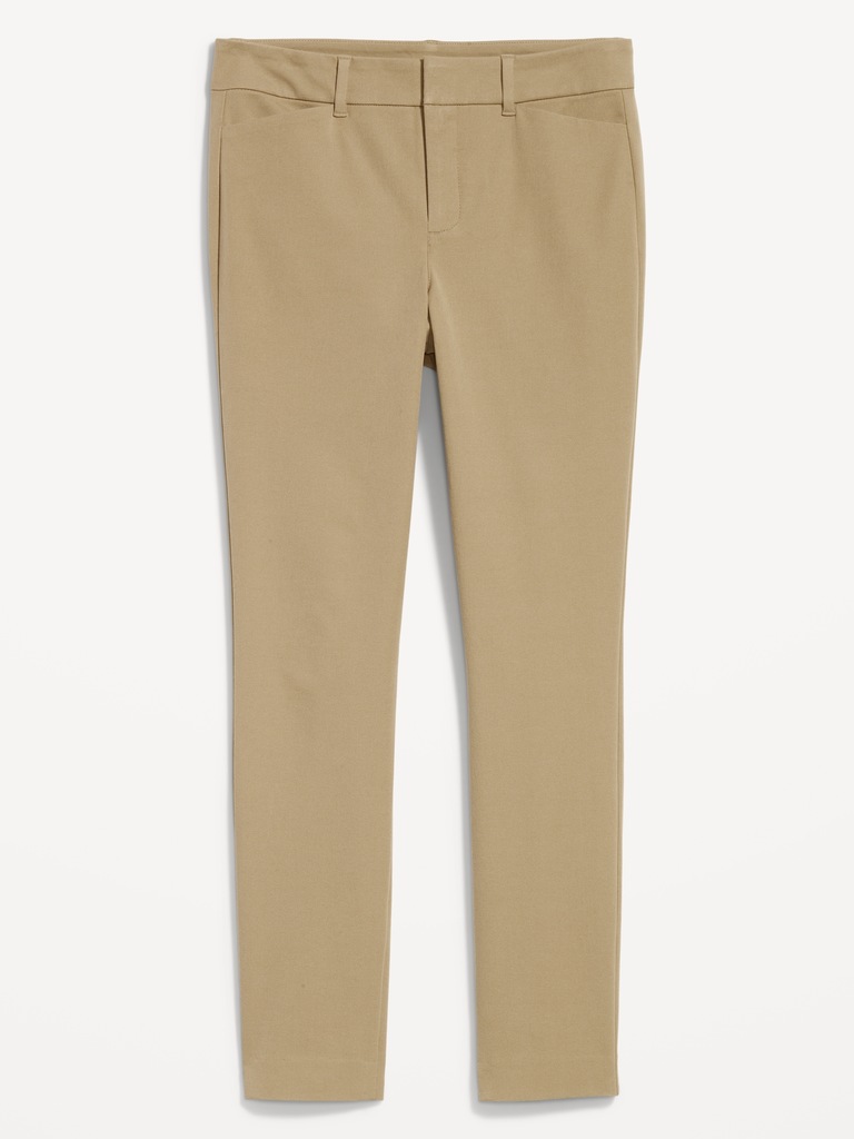 High-Waisted Pixie Skinny Ankle Pants