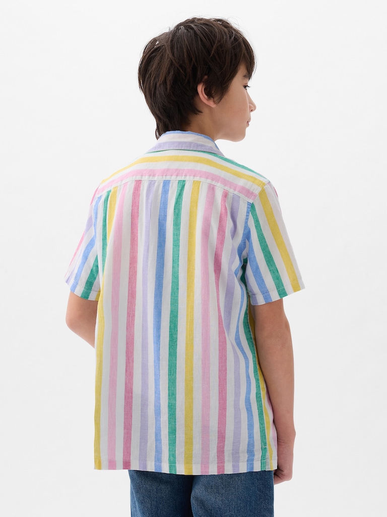 Kids Linen-Cotton Shirt