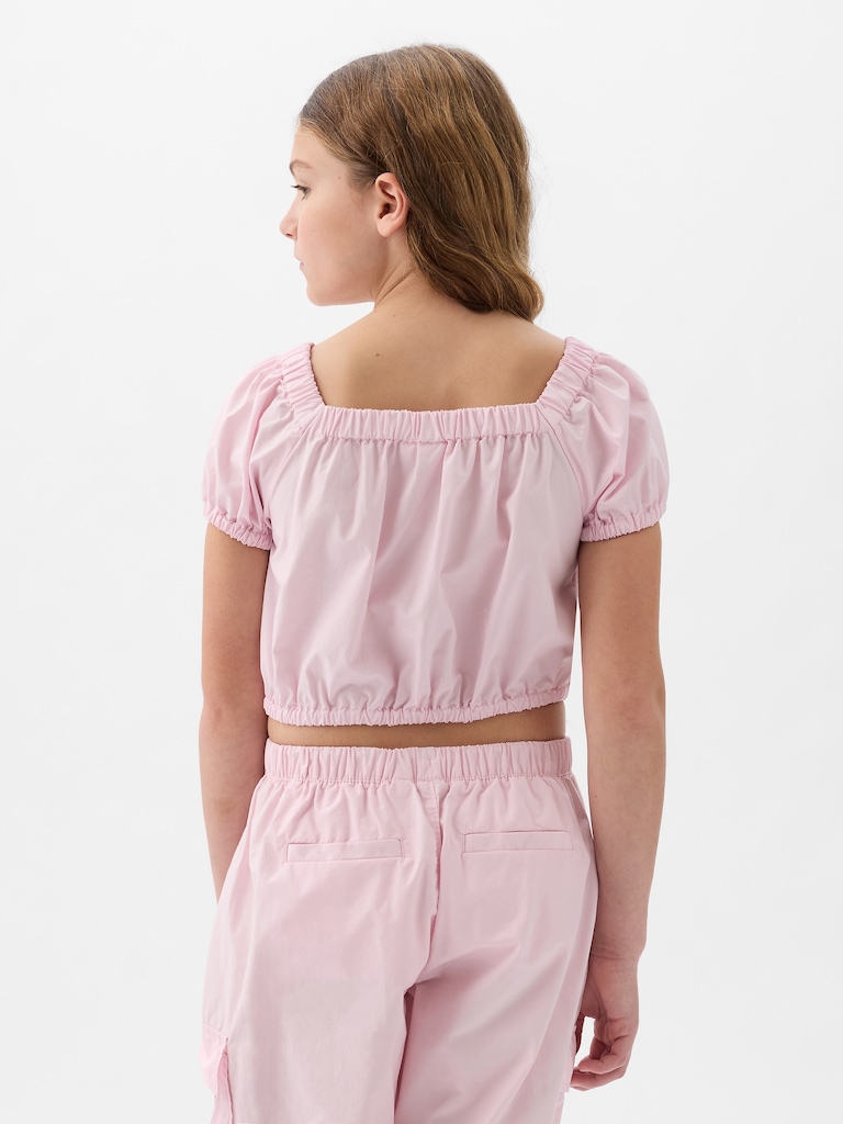 Kids Puff-Sleeve Top