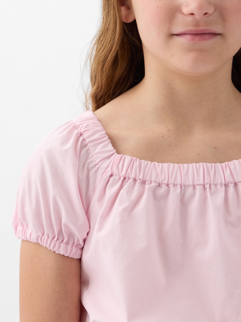 Kids Puff-Sleeve Top