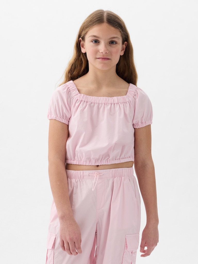 Kids Puff-Sleeve Top