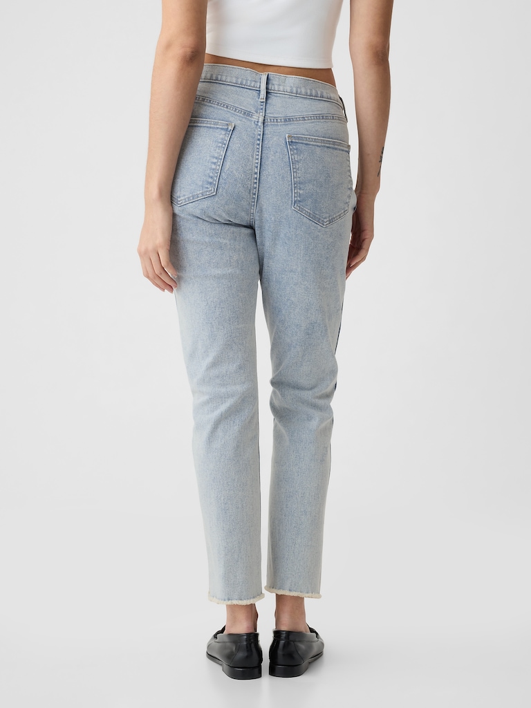 High Rise Vintage Slim Jeans