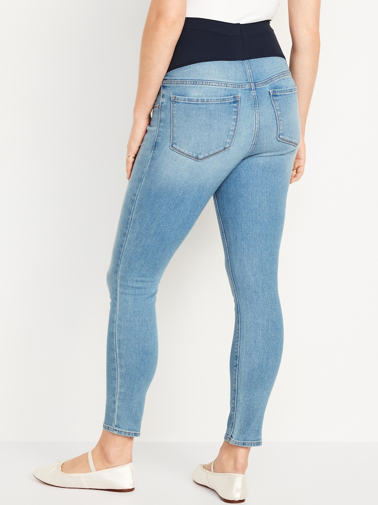 Maternity Full-Panel Skinny Jeans
