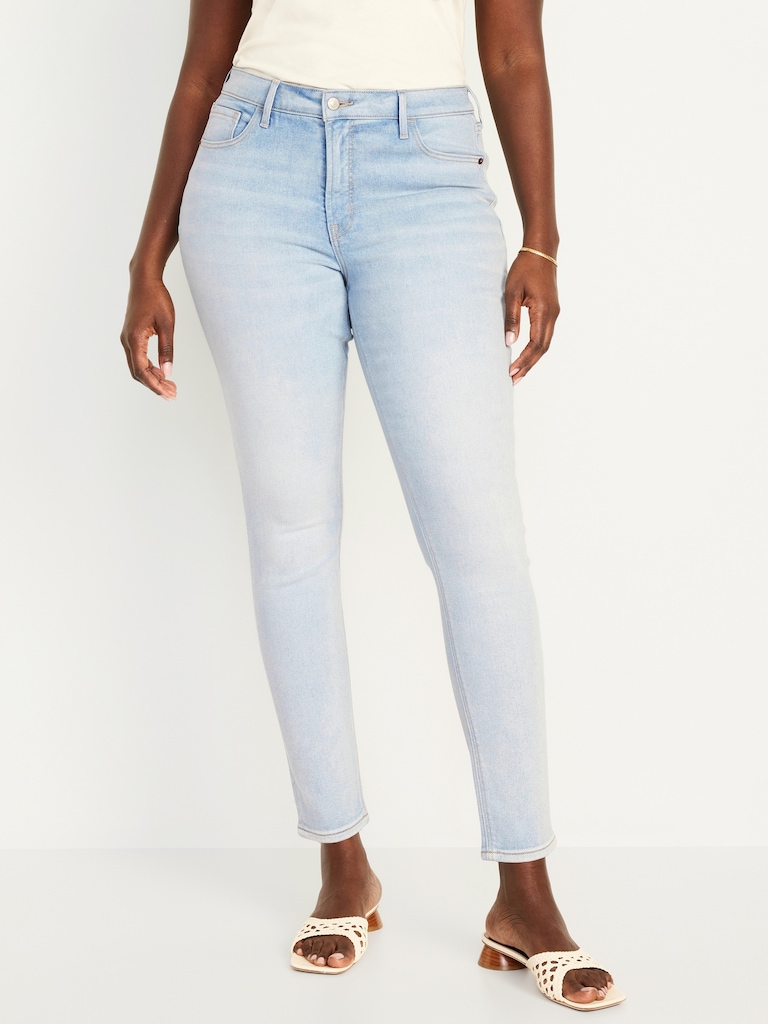 High-Waisted Rockstar Super-Skinny Jeans