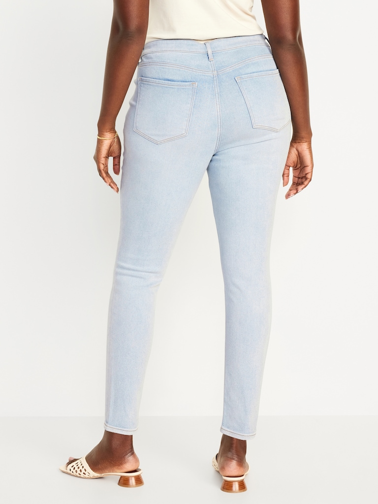 High-Waisted Rockstar Super-Skinny Jeans