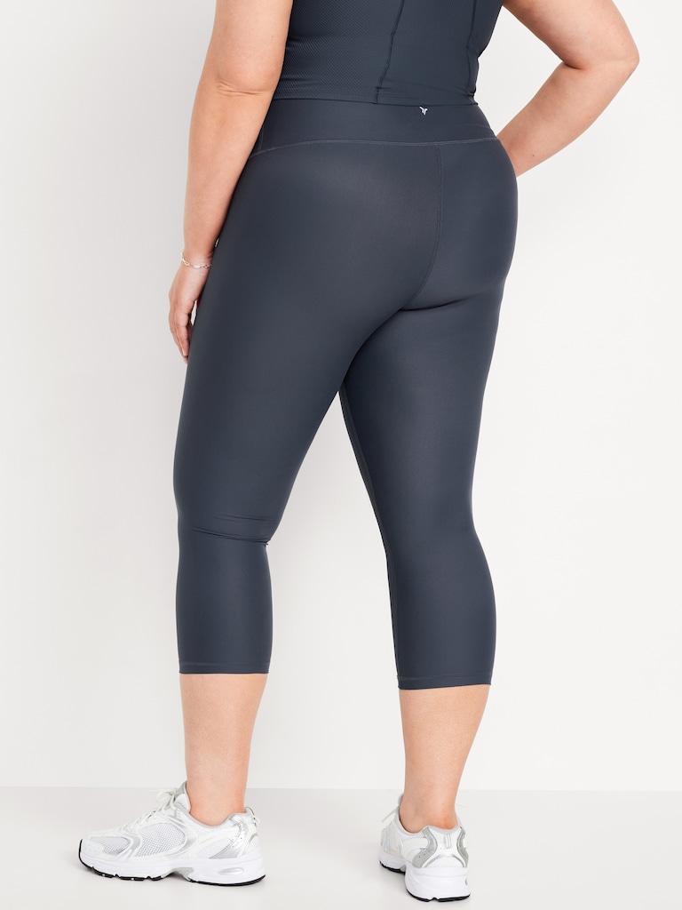 High-Waisted PowerSoft Crop Leggings