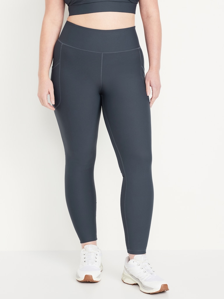 High-Waisted PowerSoft Full-Length Pocket Leggings